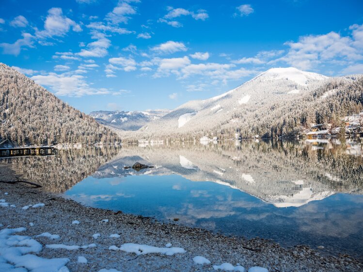 Erlaufsee Winterwandern im Mostviertel | © Fred Lindmoser - TV Mitterbach