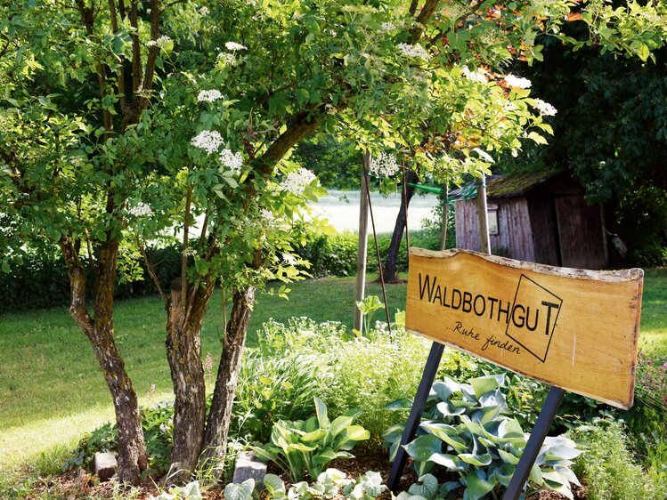 Ruhegarten am Waldbothgut | © Urlaub am Bauernhof Oberösterreich / Harald Puchegger