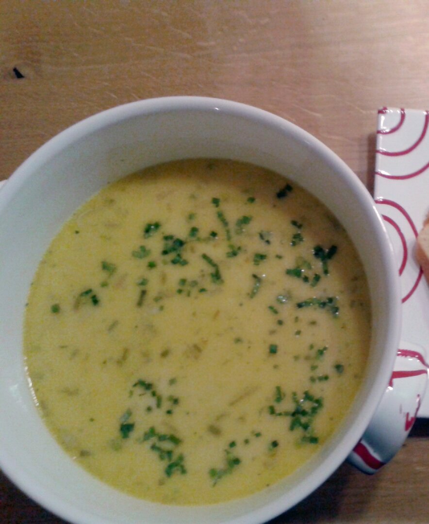 Lauchsuppe mit Käsecroutons | © Urlaub am Bauernhof Oberösterreich / Susanne Sonnleitner