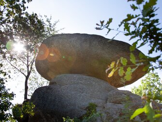 Granitfelsen Wackelstein im Naturpark Mühlviertel | © Oberösterreich Tourismus GmbH / Martin Fickert