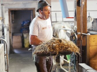 Sennhof Huter im Kuhstall | © Daniel Gollner / Urlaub am Bauernhof