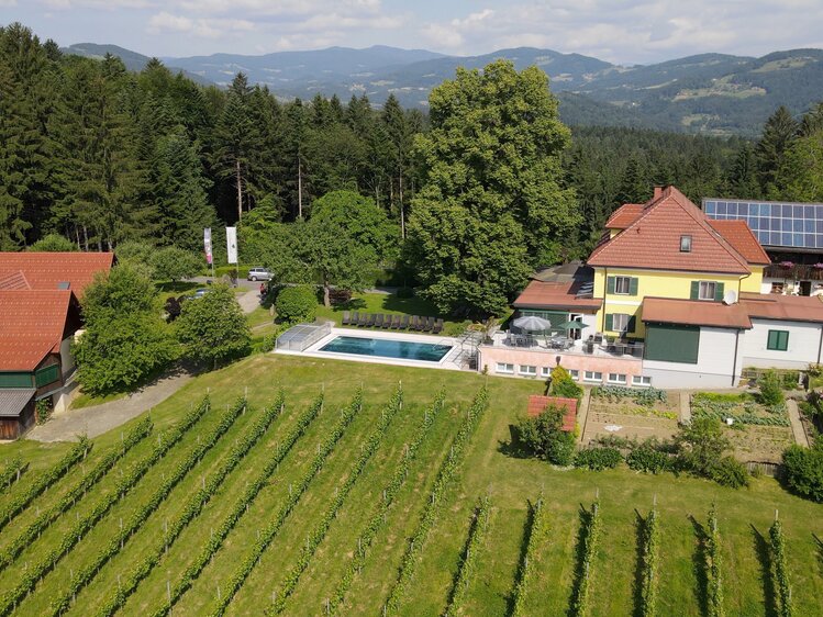 Peiserhof aus der Vogelperspektive | © Daniel Gollner / Urlaub am Bauernhof