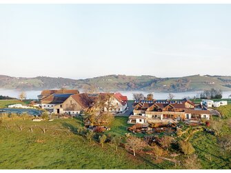 Blick zum Ebenbauer in Waidhofen an der Ybbs im Mostviertel | ©  Urlaub am Bauernhof Österreich / Ebenbauer