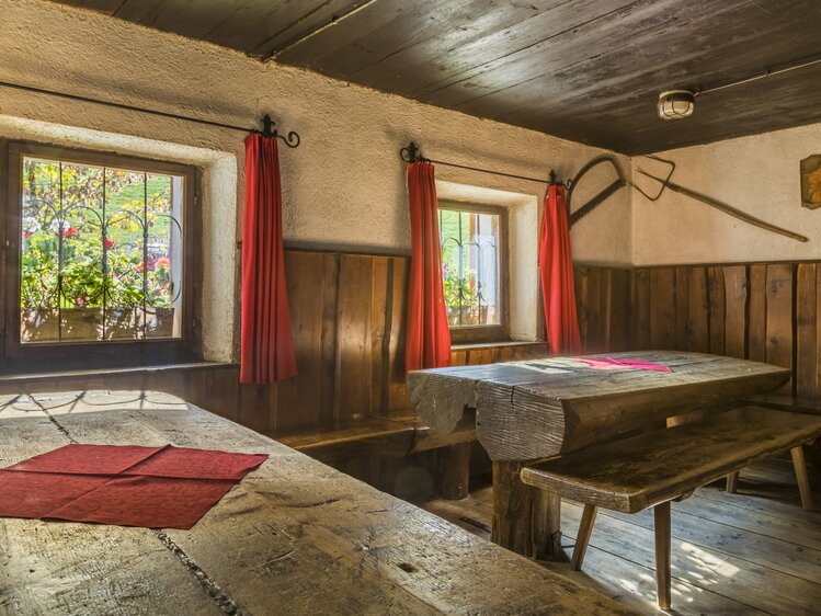 Stube im Ferienhaus Kohlschnait, Bruck a. d. Glocknerstraße, Nationalpark Hohe Tauern, Salzburger Land | © Urlaub am Bauernhof / Bernd Suppan