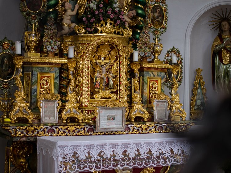 Der Altar in der Suppankapelle in Mariapfarr | © Urlaub am Bauernhof im SalzburgerLand / Matthias Gruber