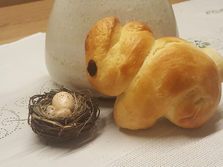 Germteig Osterhase, Tradition Ostern, Löckerwirt im Lungau, Salzburger Land | © Löckerwirt / Christina Löcker