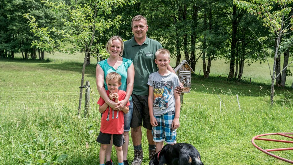 Familie Lottermoser heißt euch am Vorderoberlehengut im SalzburgerLand willkommen. | © Urlaub am Bauernhof im SalzburgerLand / Matthias Gruber