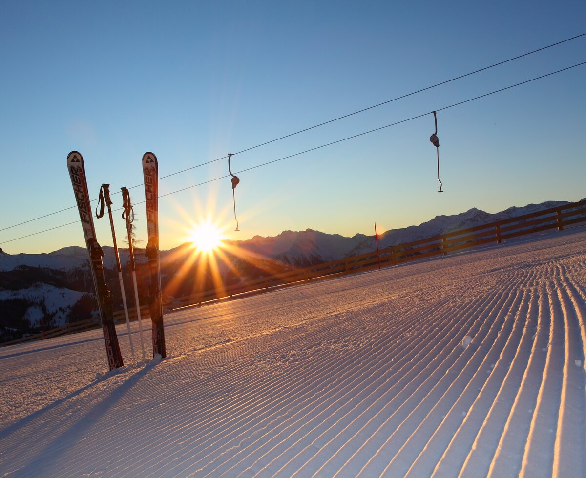 Sonnenaufgang, Skifahren, Ladies Ski Week, Großarltal, Salzburger Land | © TVB Großarltal - www.grossarltal.info