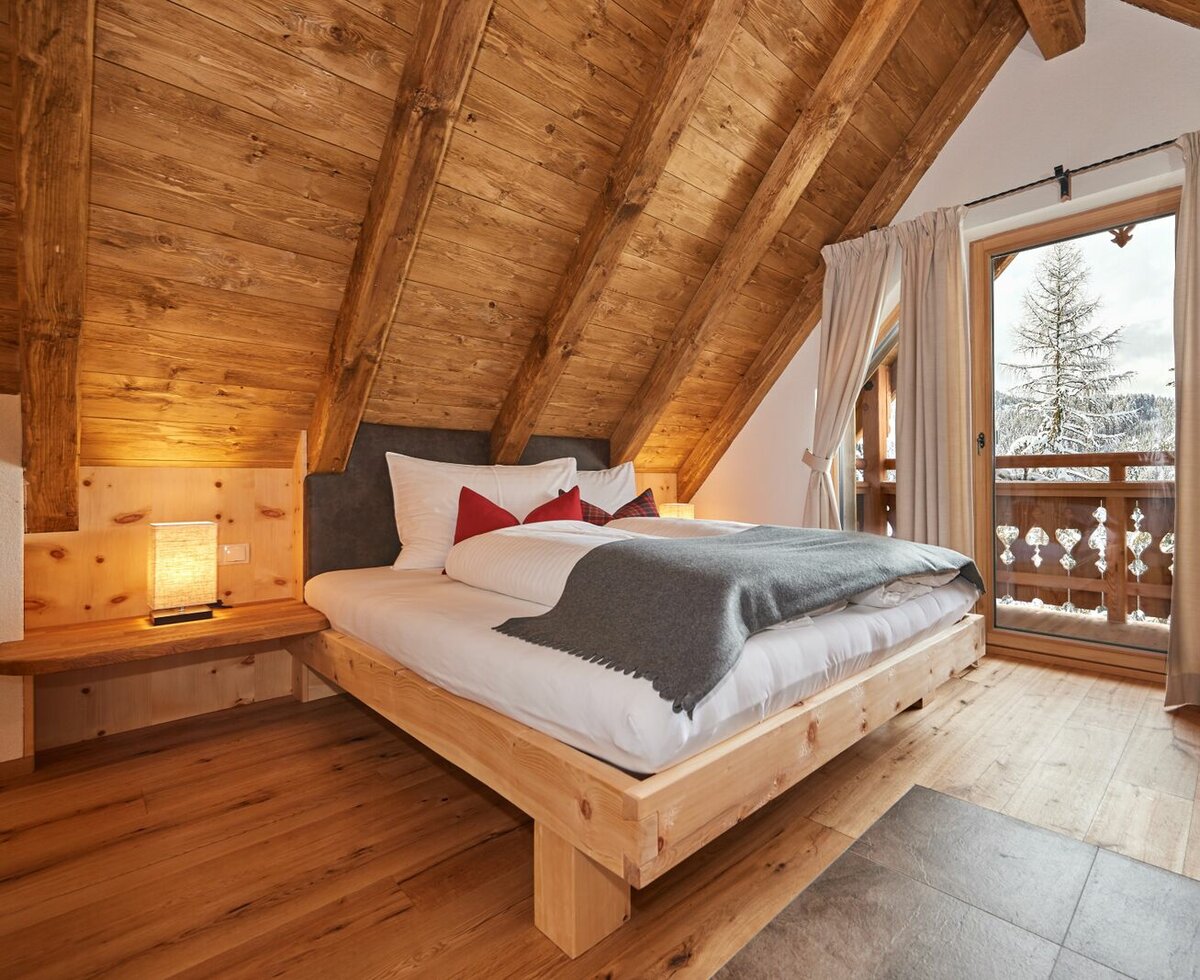 Schlafzimmer in der Almidylle in Sankt Martin am Tennengebirge, Salzburger Land | © Almidylle / Familie Farmer