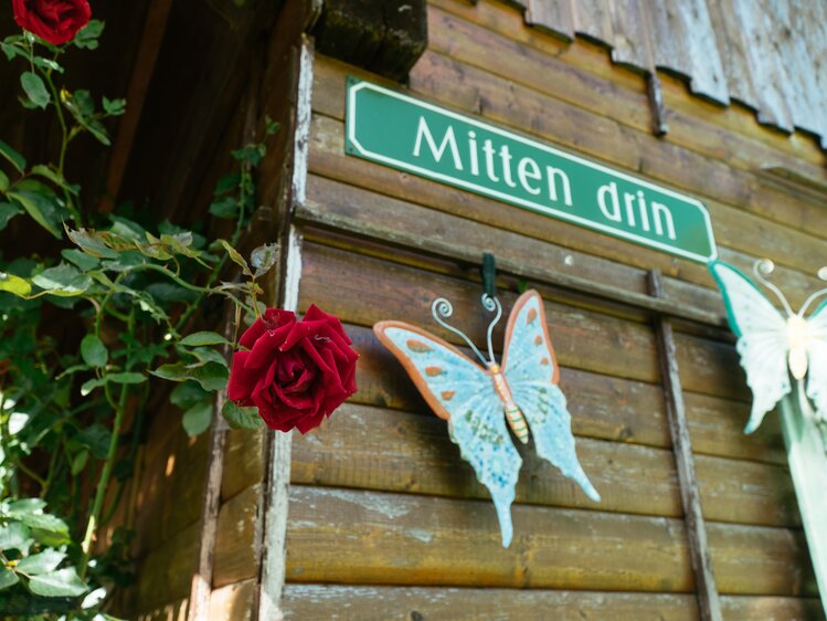 Liebevolle Details am Hof von Familie Lackmaier, Raftingcamp Palfau | © Urlaub am Bauernhof Steiermark / Daniel Gollner