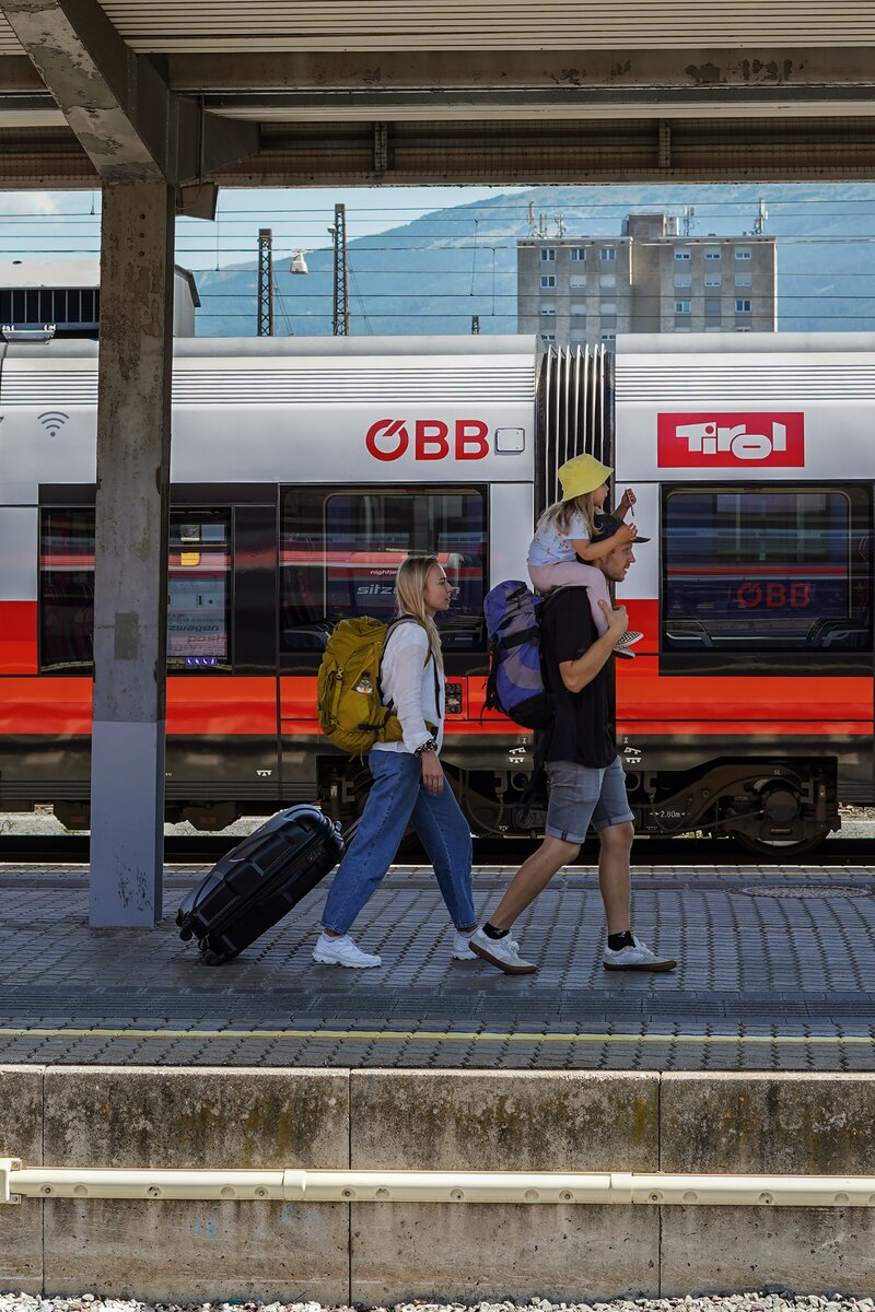 Innsbruck Hauptbahnhof | © Tirol Werbung, Rene Zangerl