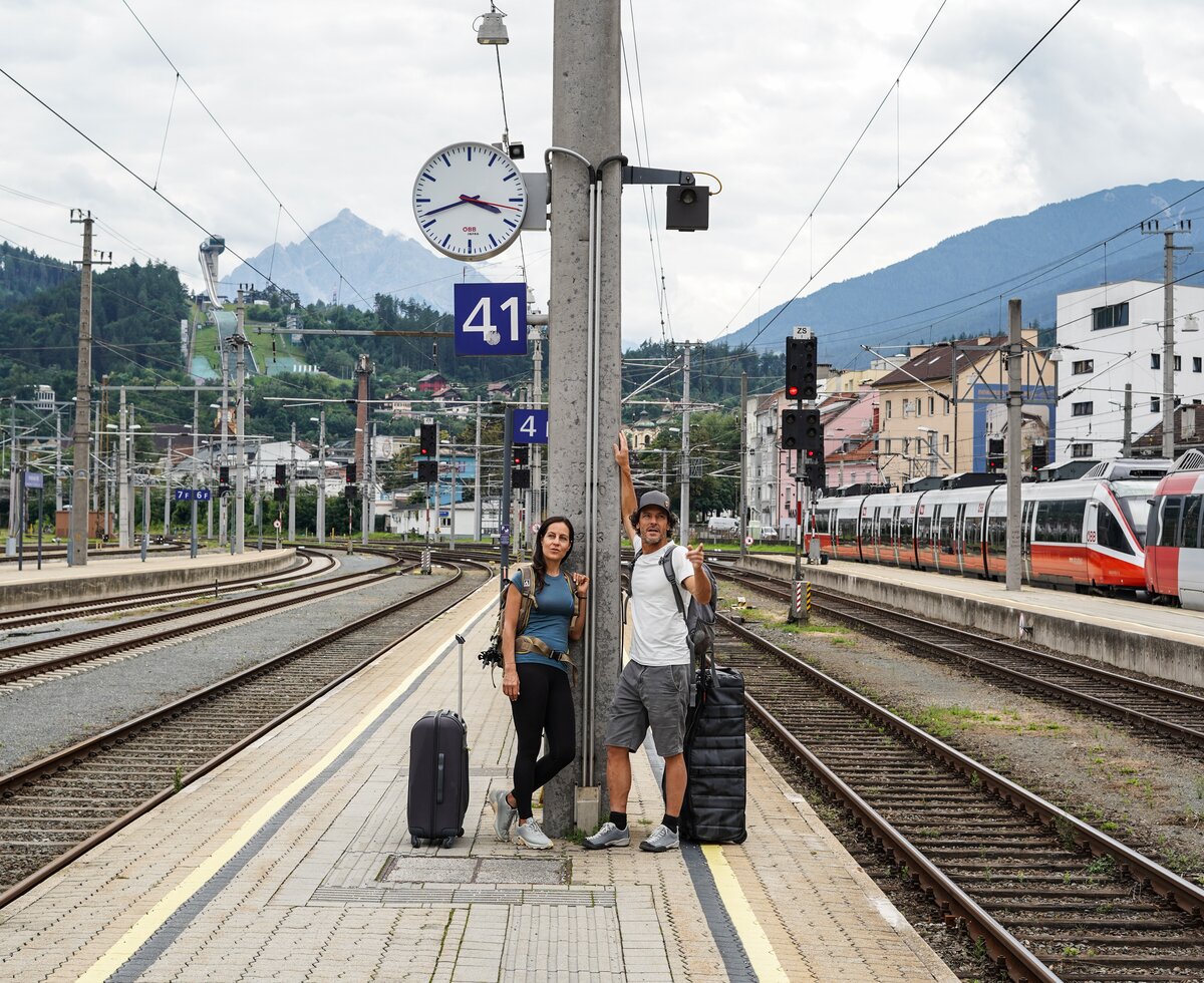 Innsbruck Hauptbahnhof | © Tirol Werbung, Rene Zangerl