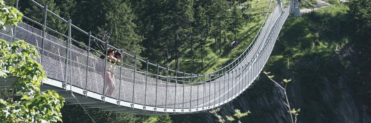 Holzgauer Hängebrücke | © Lechtal Tourismus/Gerhard Eisenschink