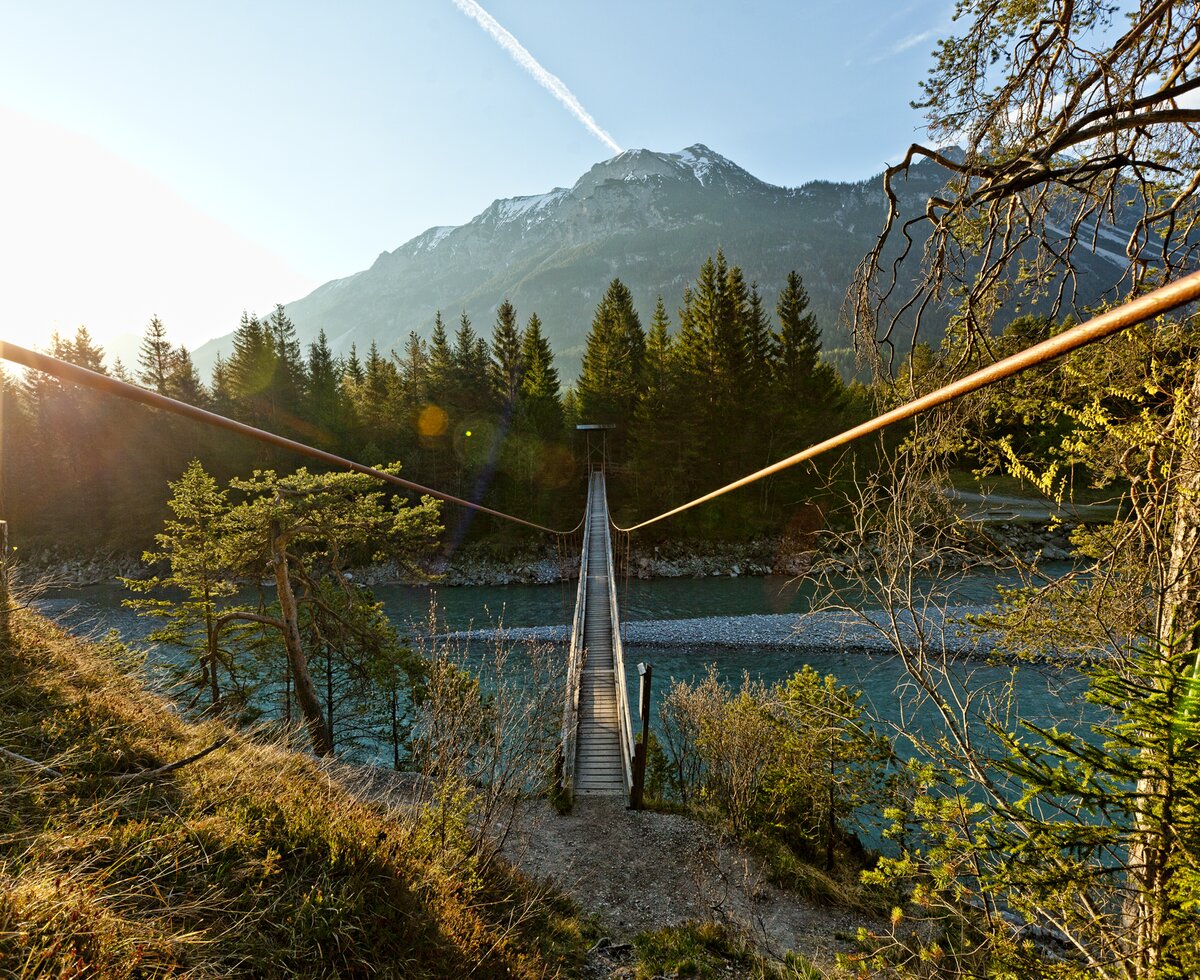 Holzgauer Hängebrücke | © Lechtal Tourismus/Robert Eder