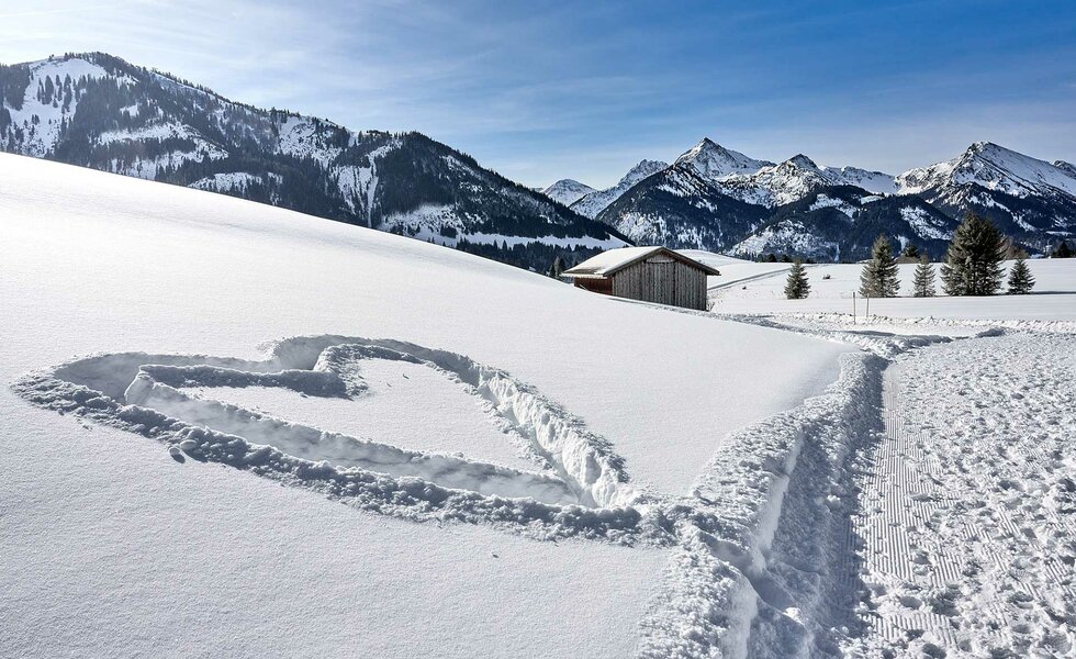 Schneelandschaft | © Urlaub am Bauernhof - TVB Tannheimer Tal/ Achim Meurer