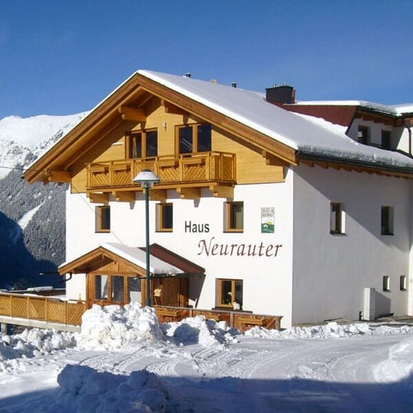 La Haus Neurauter d'inverno